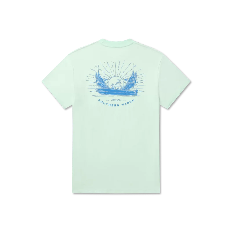 Men's quick-wicking t-shirt-Marlin Motoring Tee