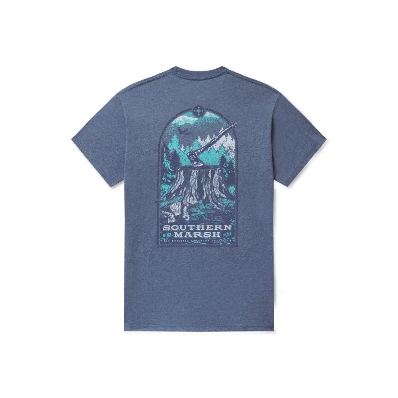 Men's cozy fit t-shirt-Relax & Explore Tee - Axe