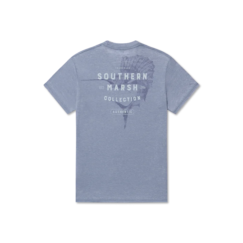 Men's high-neck t-shirt-SEAWASH™ Tee - Branding - Sailfish