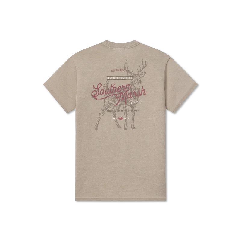 Men's weather-resistant t-shirt-SEAWASH™ Tee - Deer