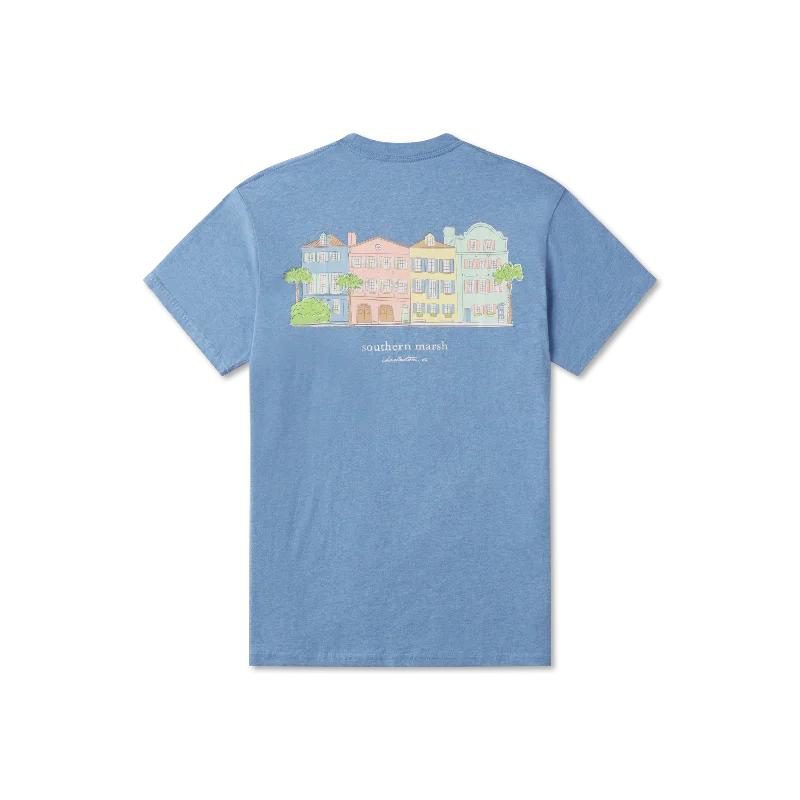 Men's recycled material t-shirt-Southern Cities Tee - Charleston